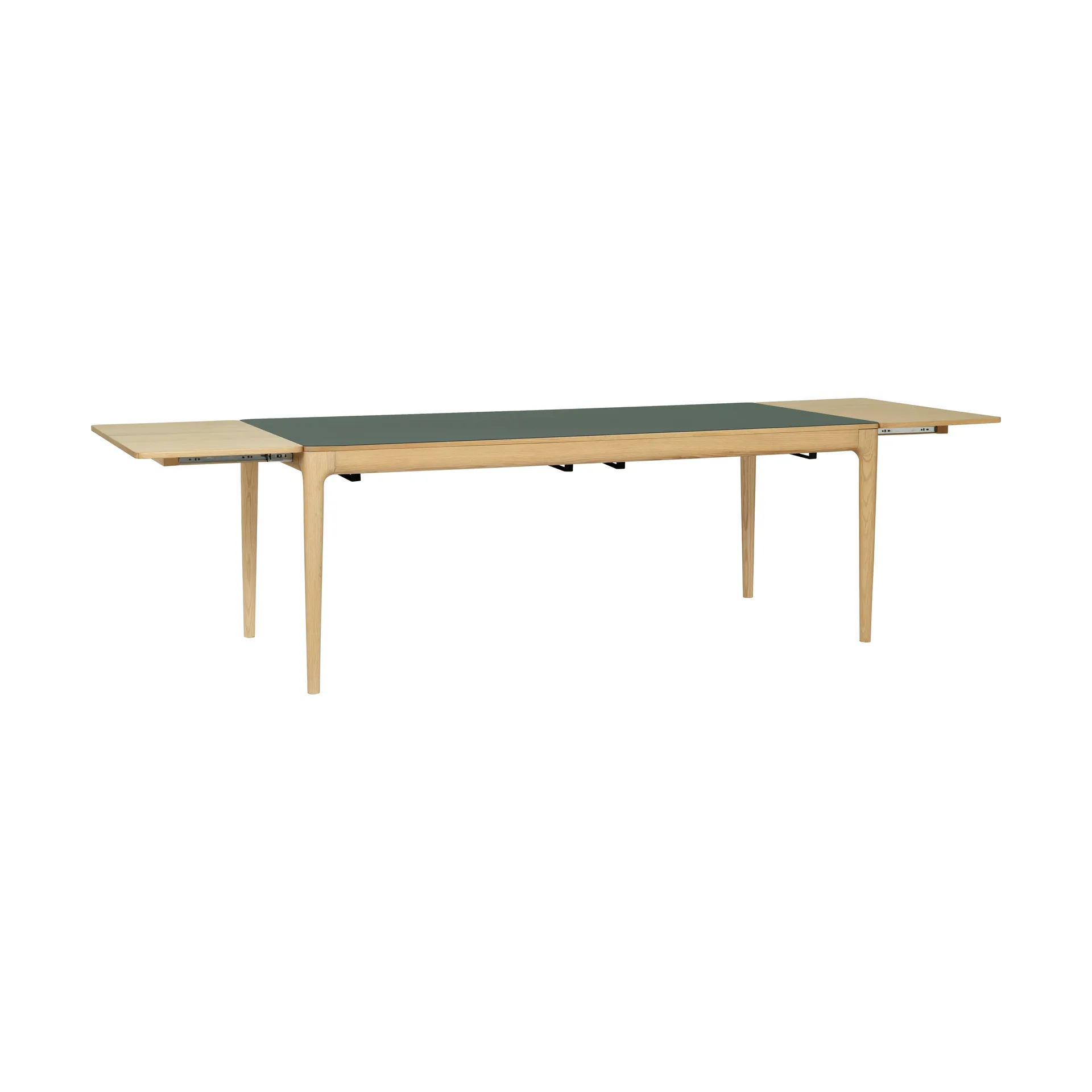 Heart'n'Soul dining table 90x200 cm, Oak-moss green Umage
