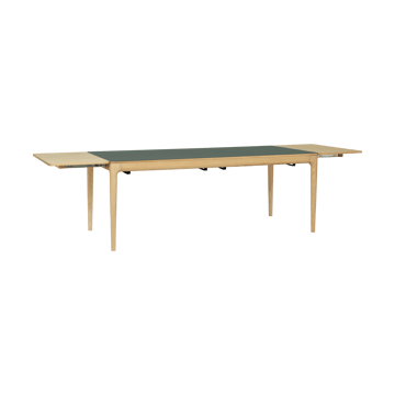 Heart'n'Soul dining table 90x200 cm - Oak-moss green - Umage