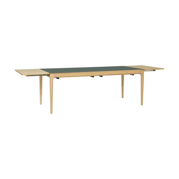 Heart'n'Soul dining table 90x200 cm, Oak-moss green Umage