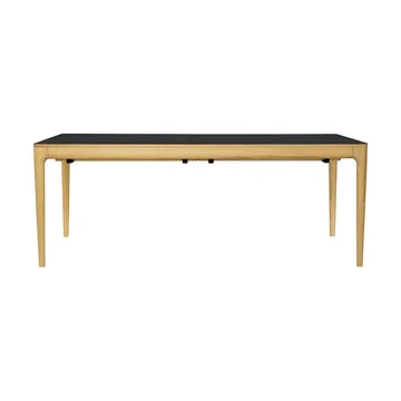 Heart'n'Soul dining table 90x200 cm - Oak-obsidian black - Umage