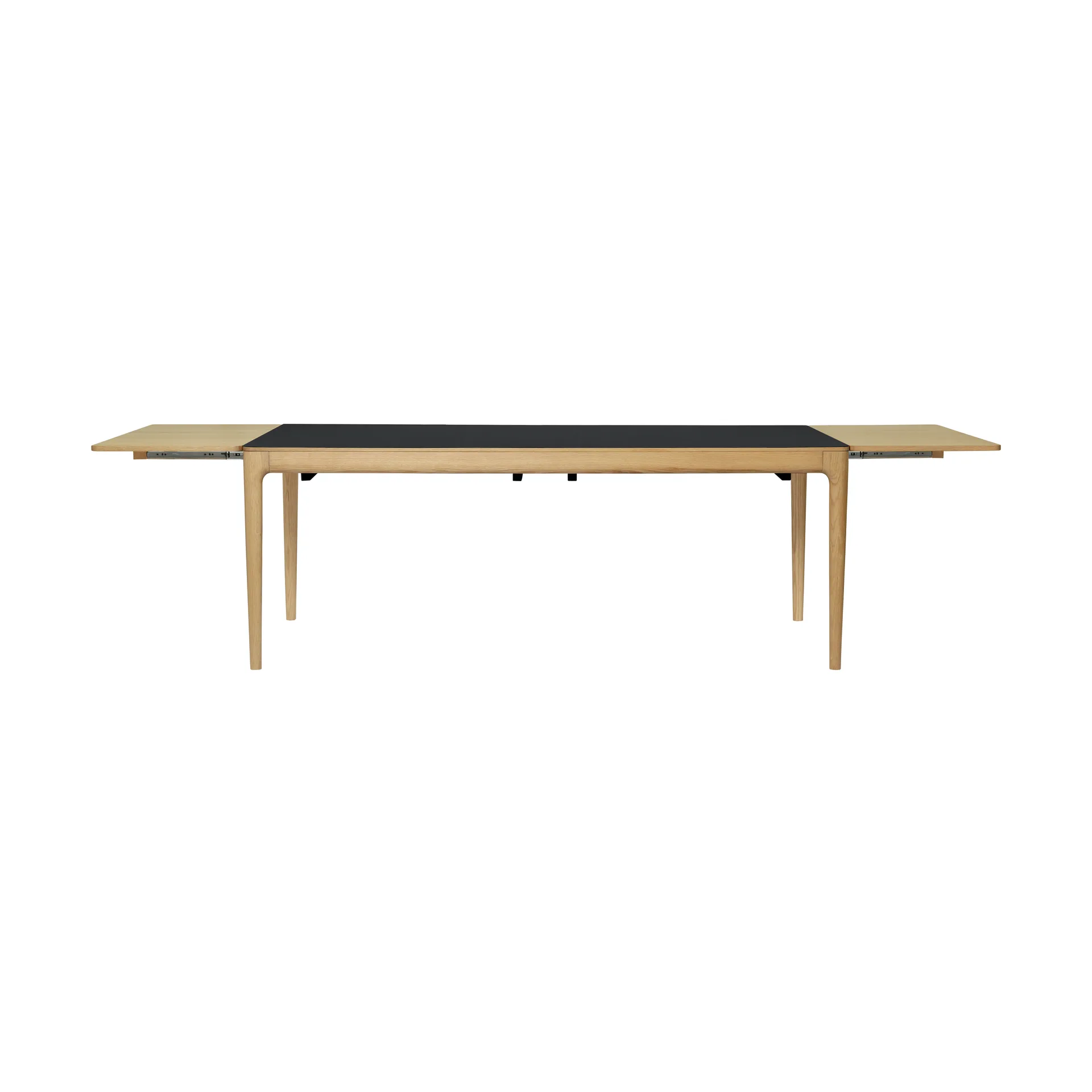 Heart'n'Soul dining table 90x200 cm, Oak-obsidian black Umage
