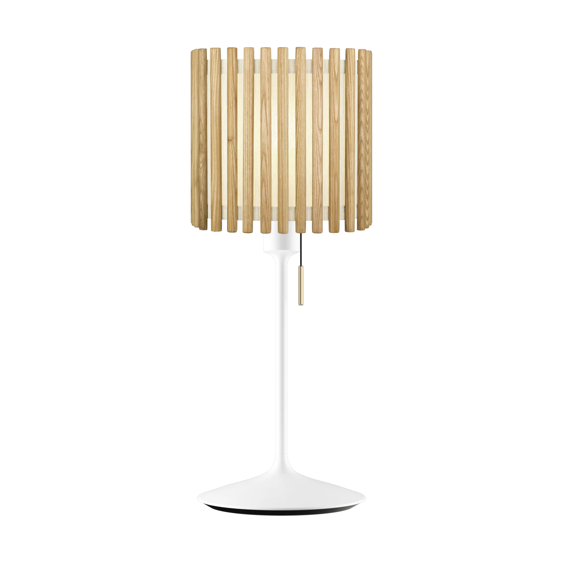 Komorebi table lamp medium, Square oak-White Umage