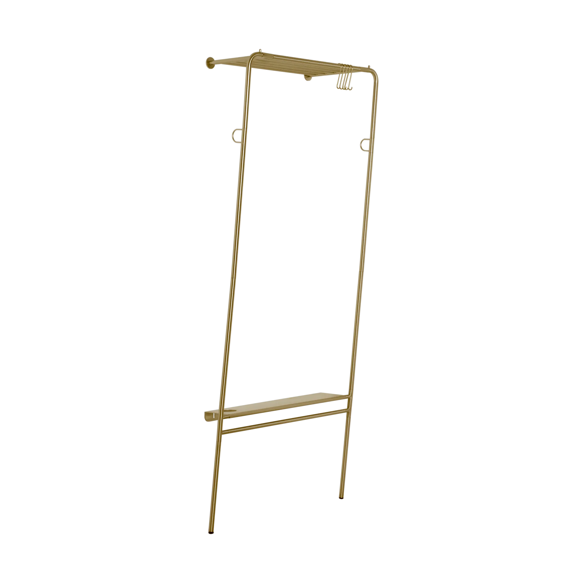 Lean On Me hanger, Brass Umage