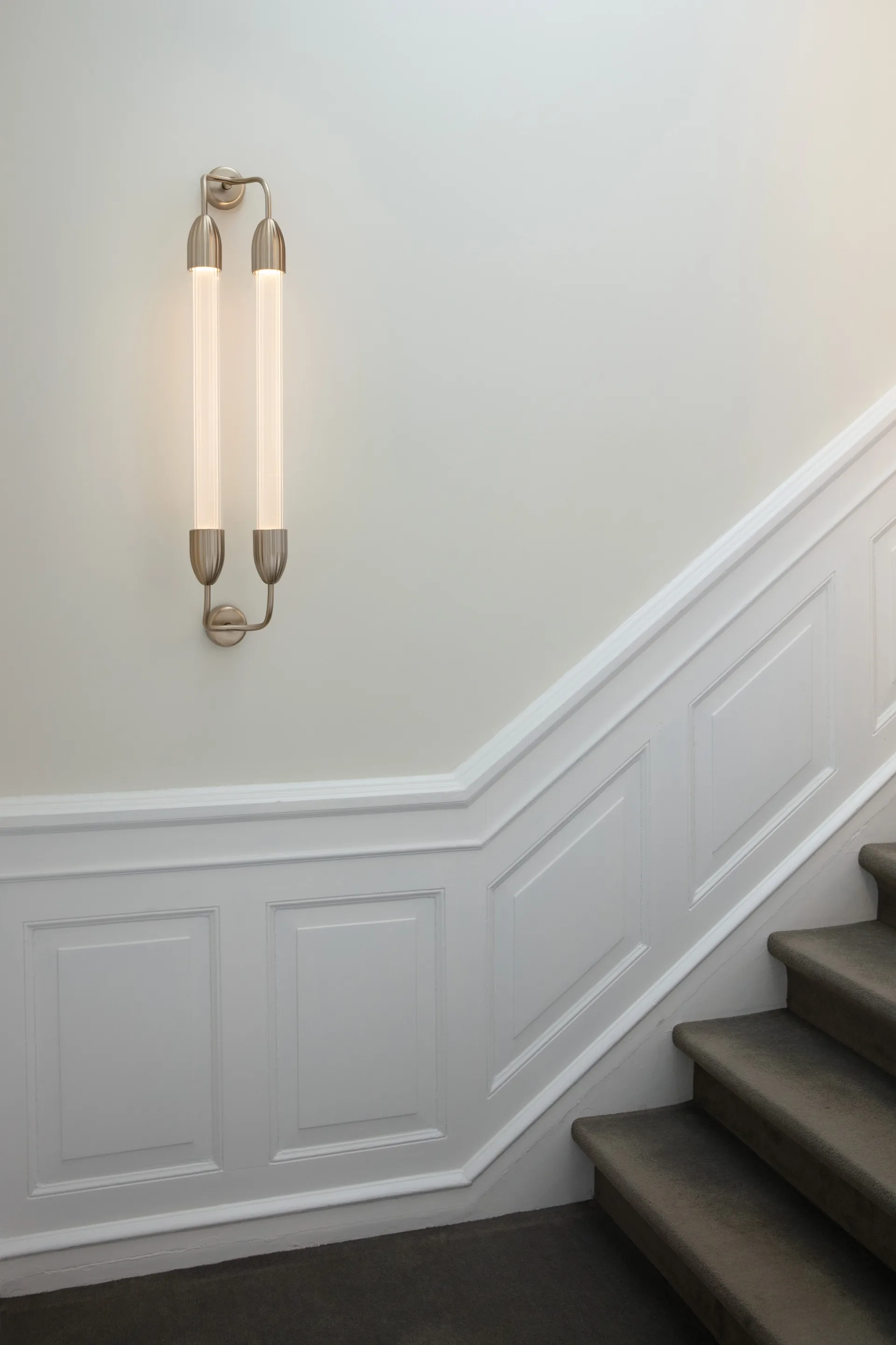 Lemon Squeeze Wall long wall lamp, Double plated brass Umage