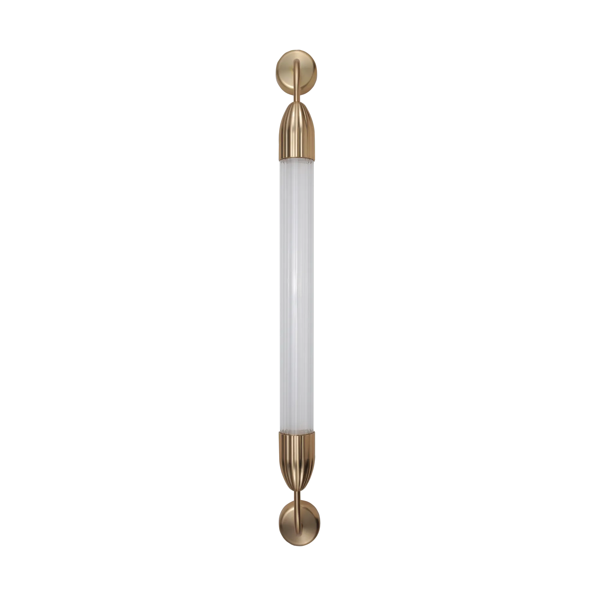 Lemon Squeeze Wall long wall lamp, Single plated brass Umage