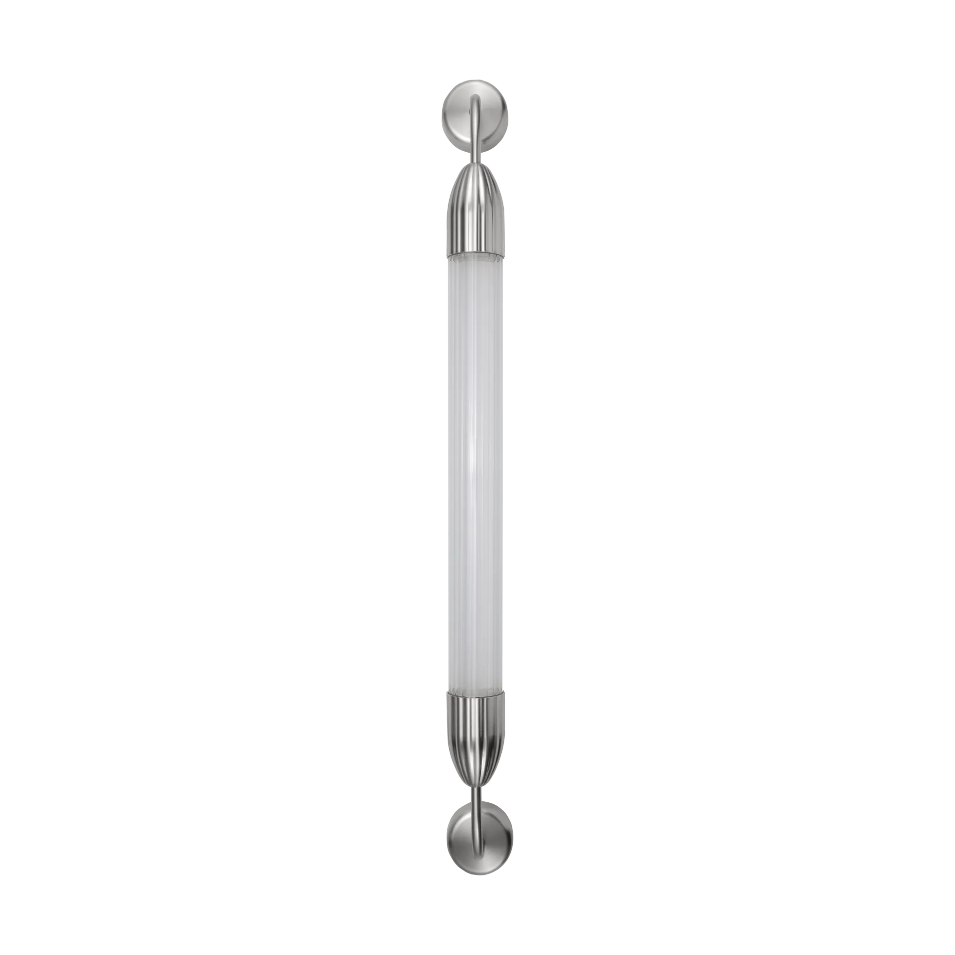 Lemon Squeeze Wall long wall lamp, Single polished steel Umage