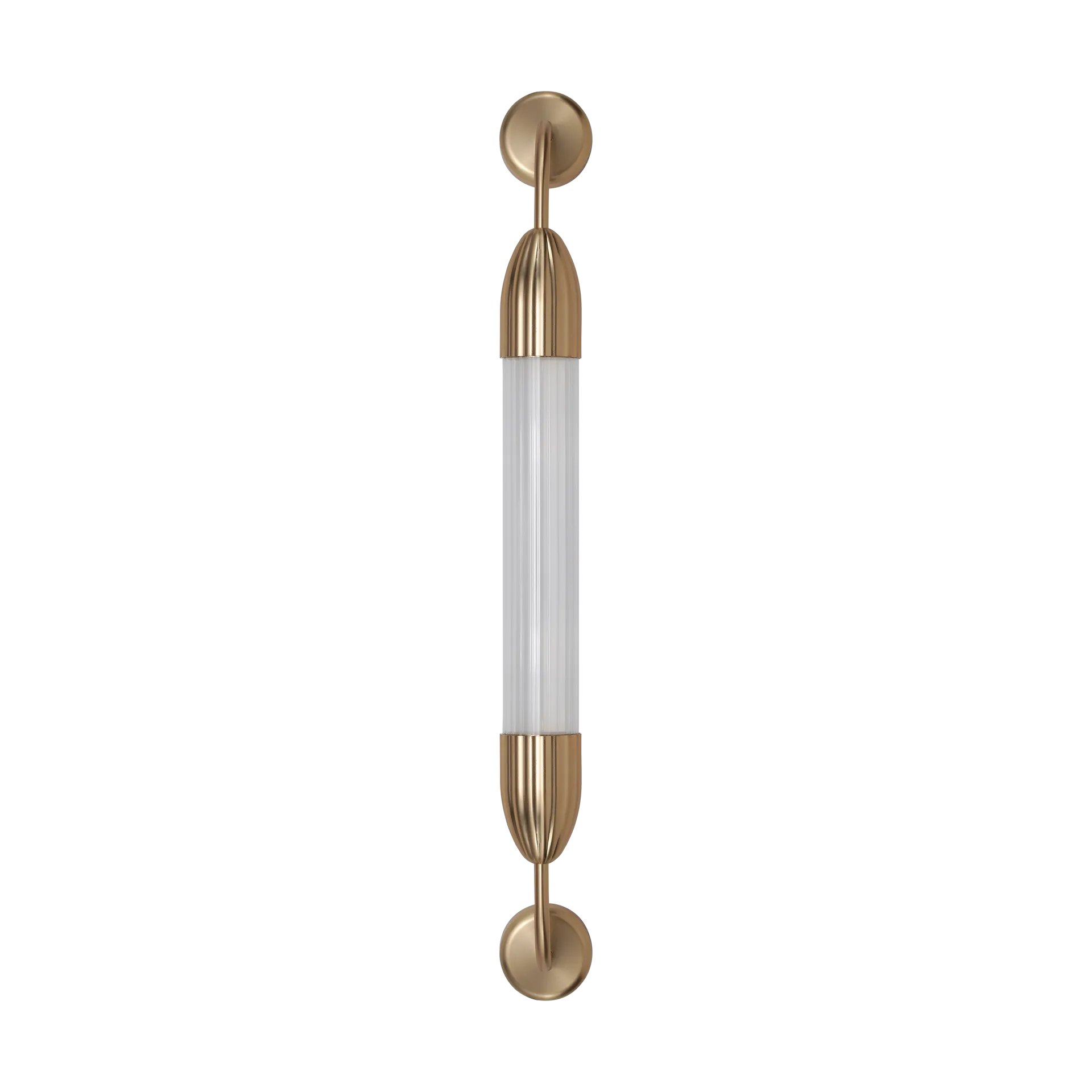 Lemon Squeeze Wall short wall lamp, Single plated brass Umage