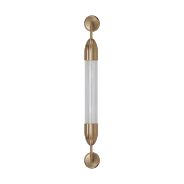 Lemon Squeeze Wall short wall lamp - Single plated brass - Umage