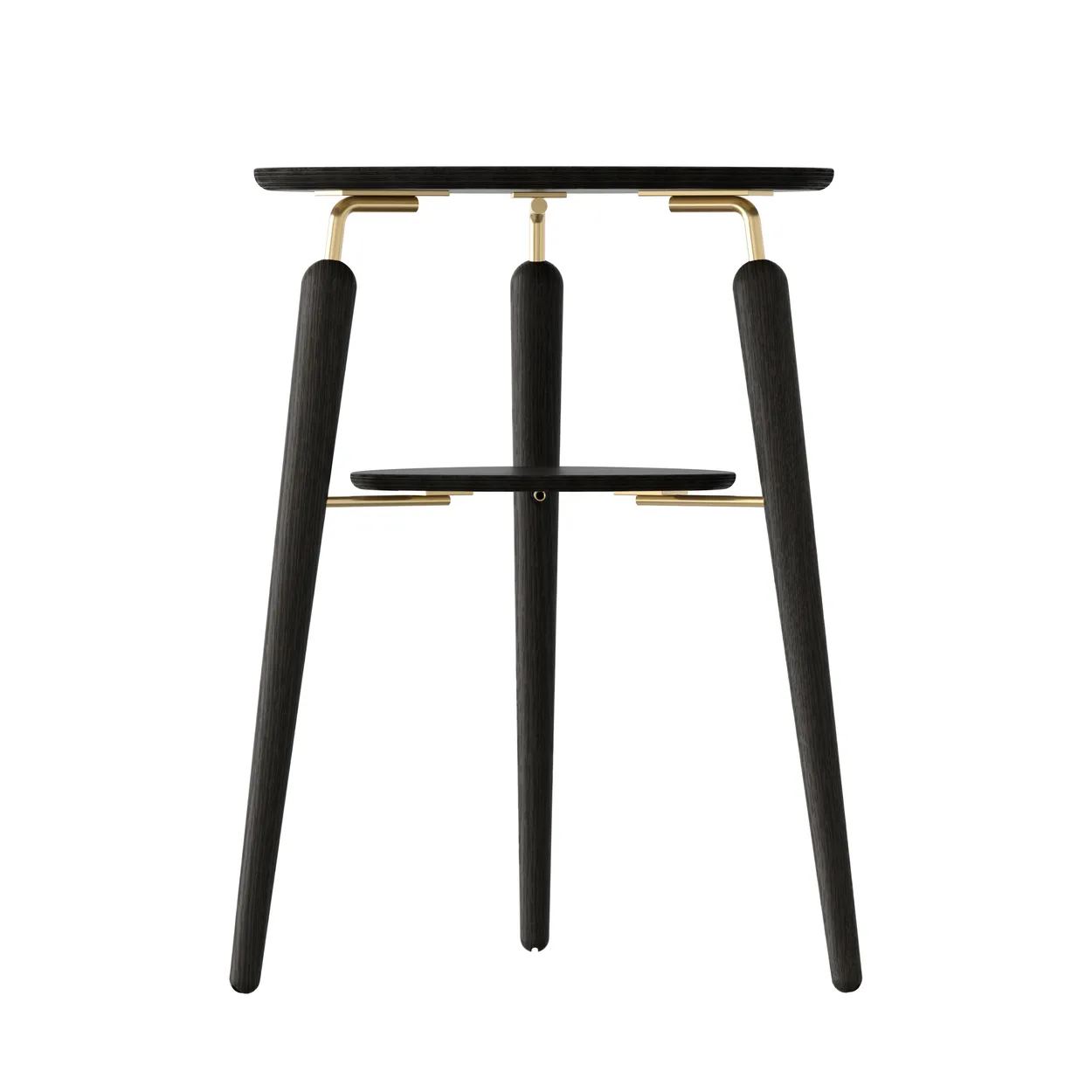 Umage My Spot side table Black oak-brass | Scandinavian Design | Side tables | Black