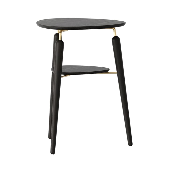 My Spot side table - Black oak-brass - Umage