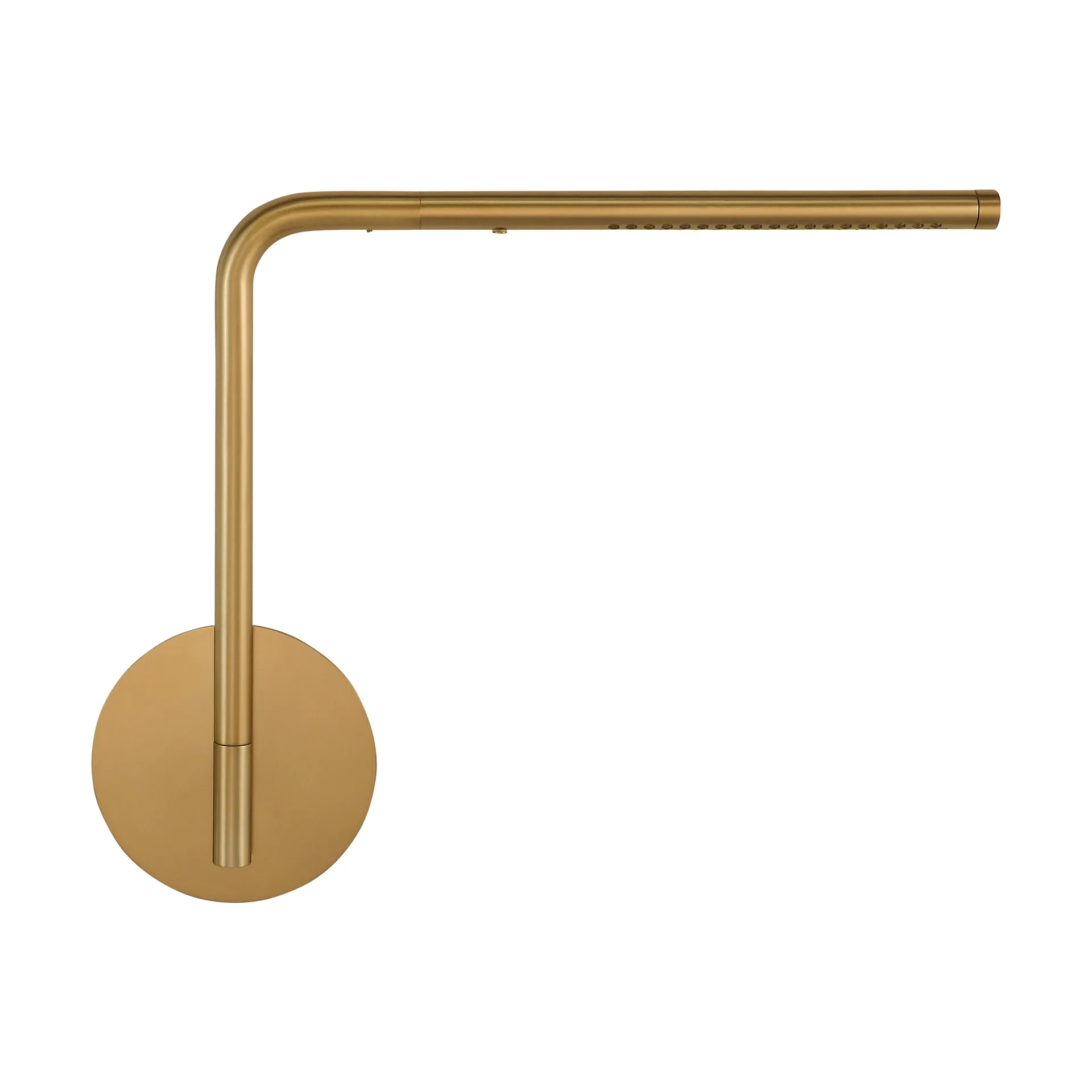 Omni Pivot wall lamp, Brass Umage
