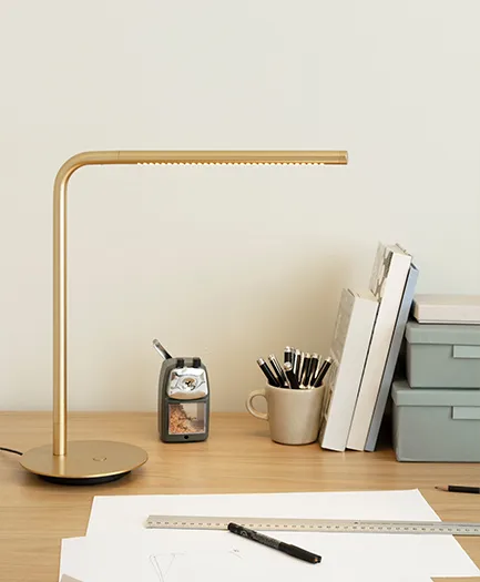 Omni Table table lamp, Brass Umage