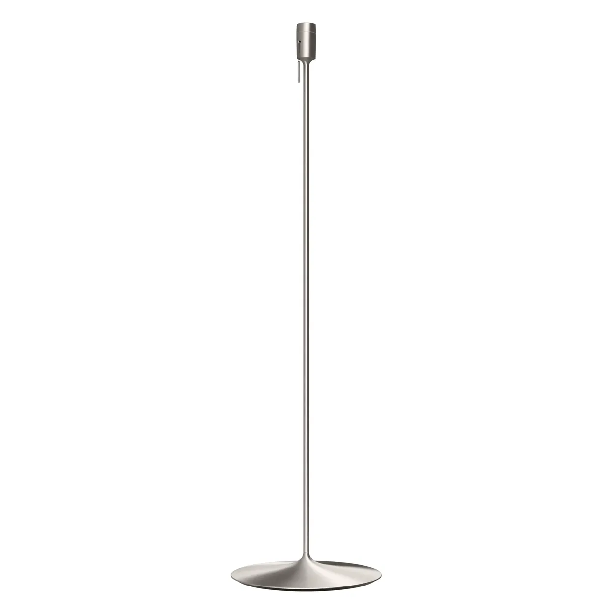 Umage Santé floor lamp base Brushed steel | Scandinavian Design | Lamp bases | Silver-coloured
