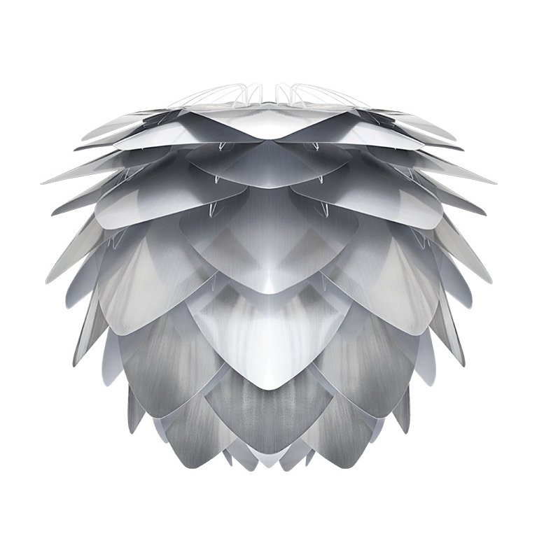 Umage Silvia lamp steel Ø 45 cm | Scandinavian Design | Lampshades | Silver-coloured