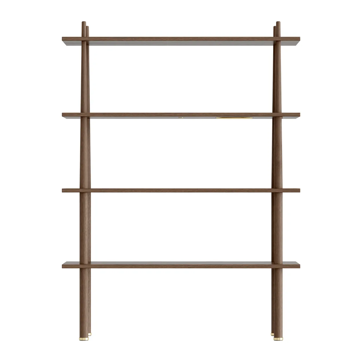 Umage Stories Shelf with 4 shelves Dark oak | Scandinavian Design | Shelves & shelving systems | Brown