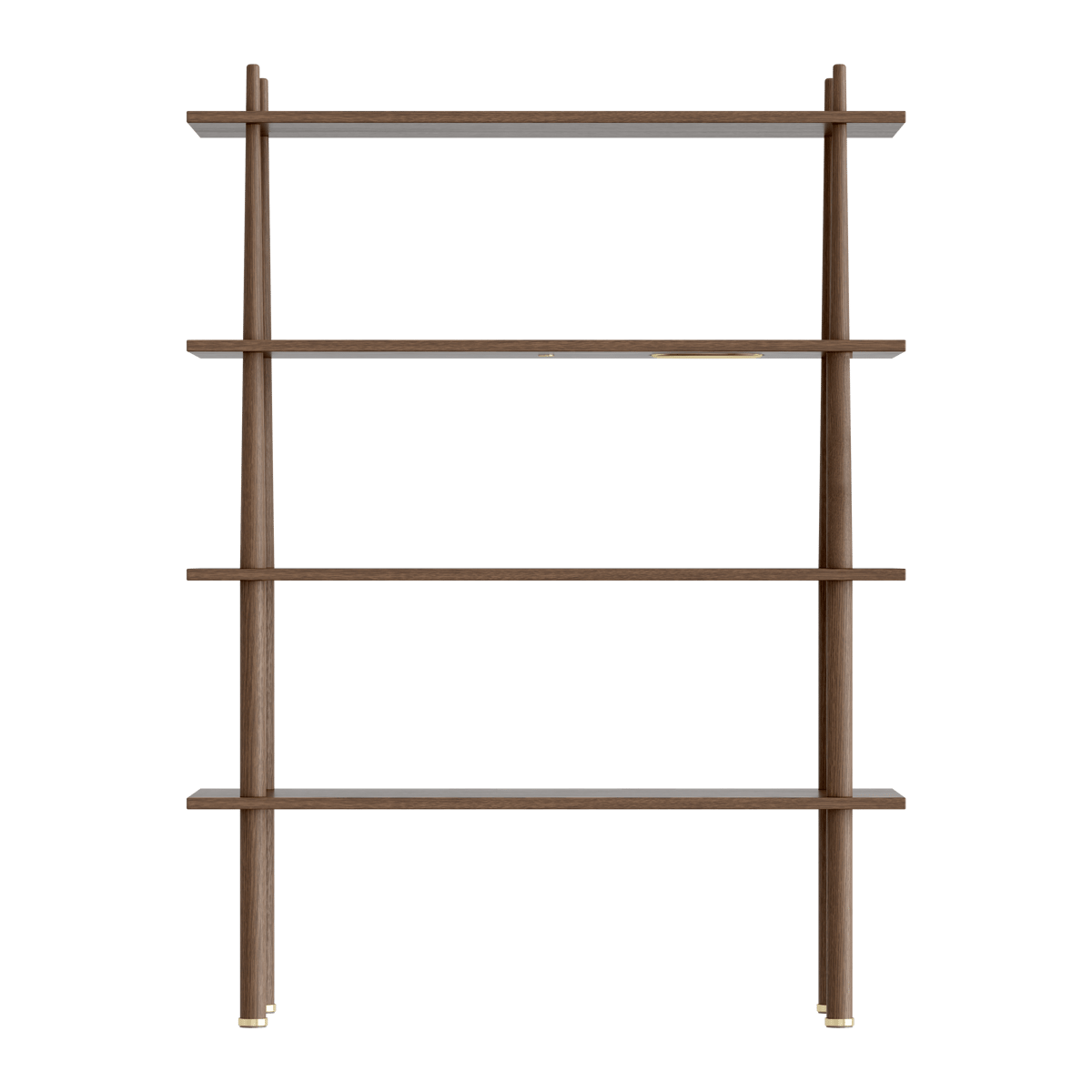 Umage Stories Shelf with 4 shelves Dark oak | Scandinavian Design | Shelves & shelving systems | Brown