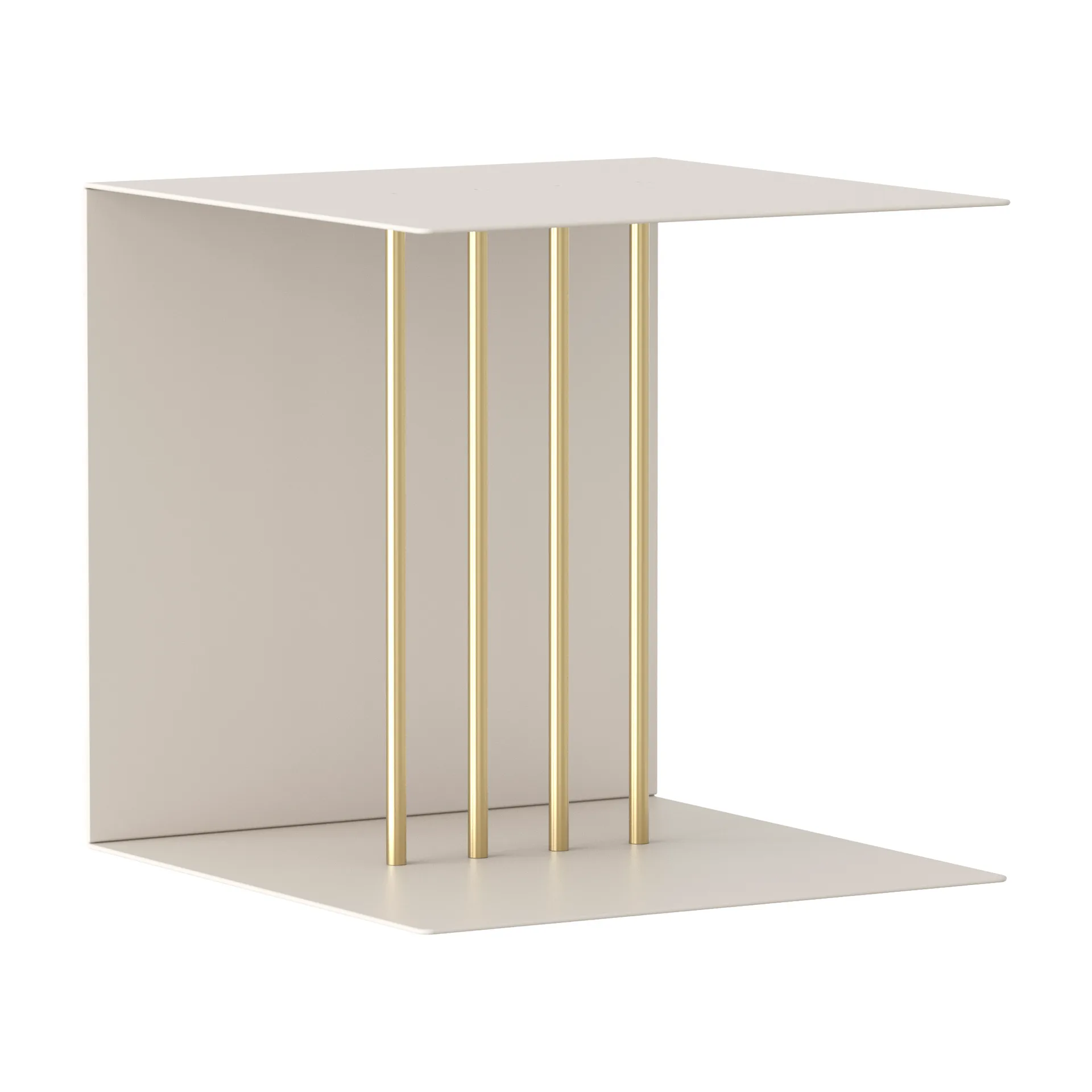 Teaser shelf, Pearl white Umage