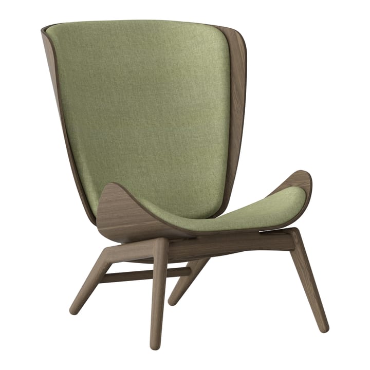 The Reader armchair dark oak, Spring green Umage