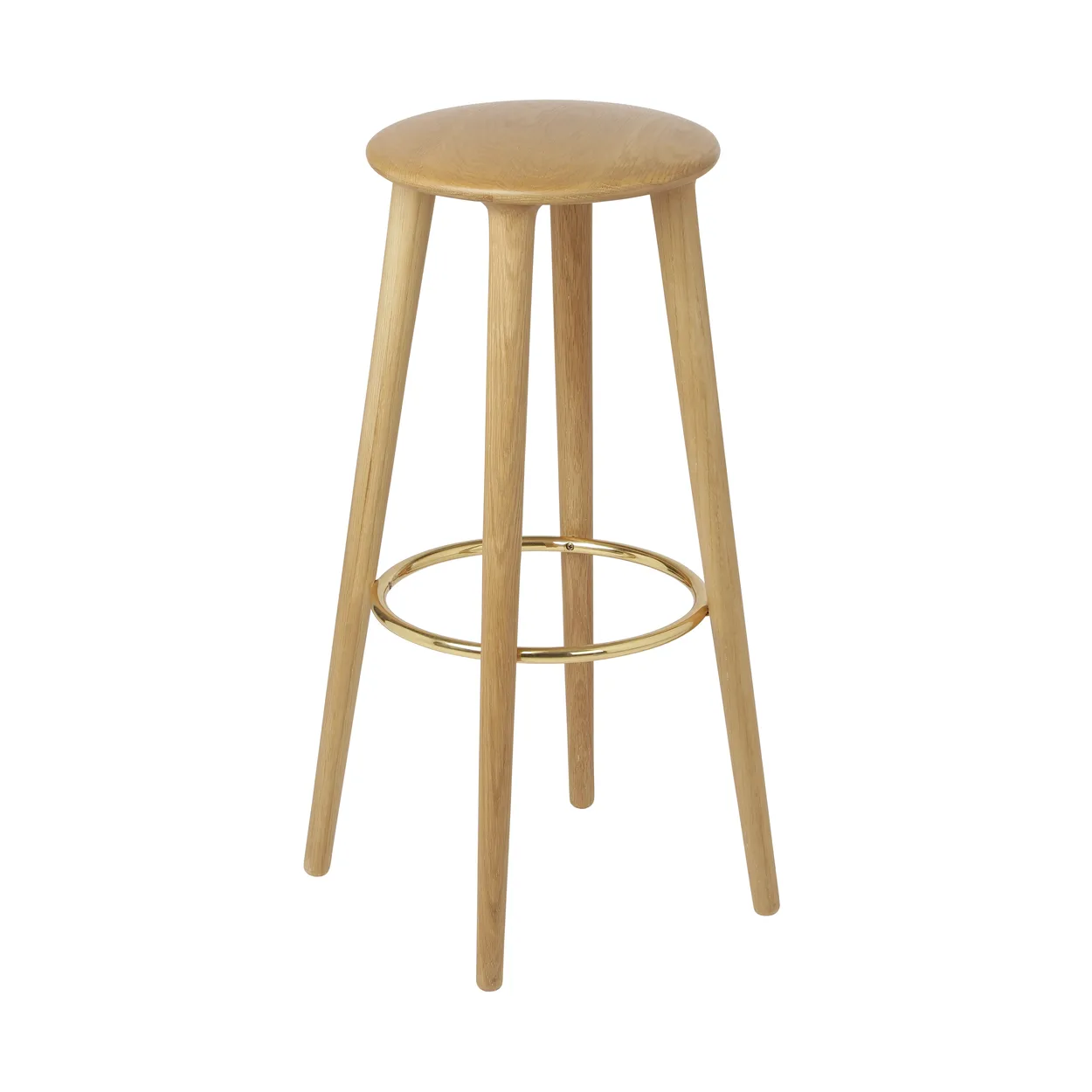 Umage The Socialite bar stool 77.7 cm Oak | Scandinavian Design | Bar stools | Brown