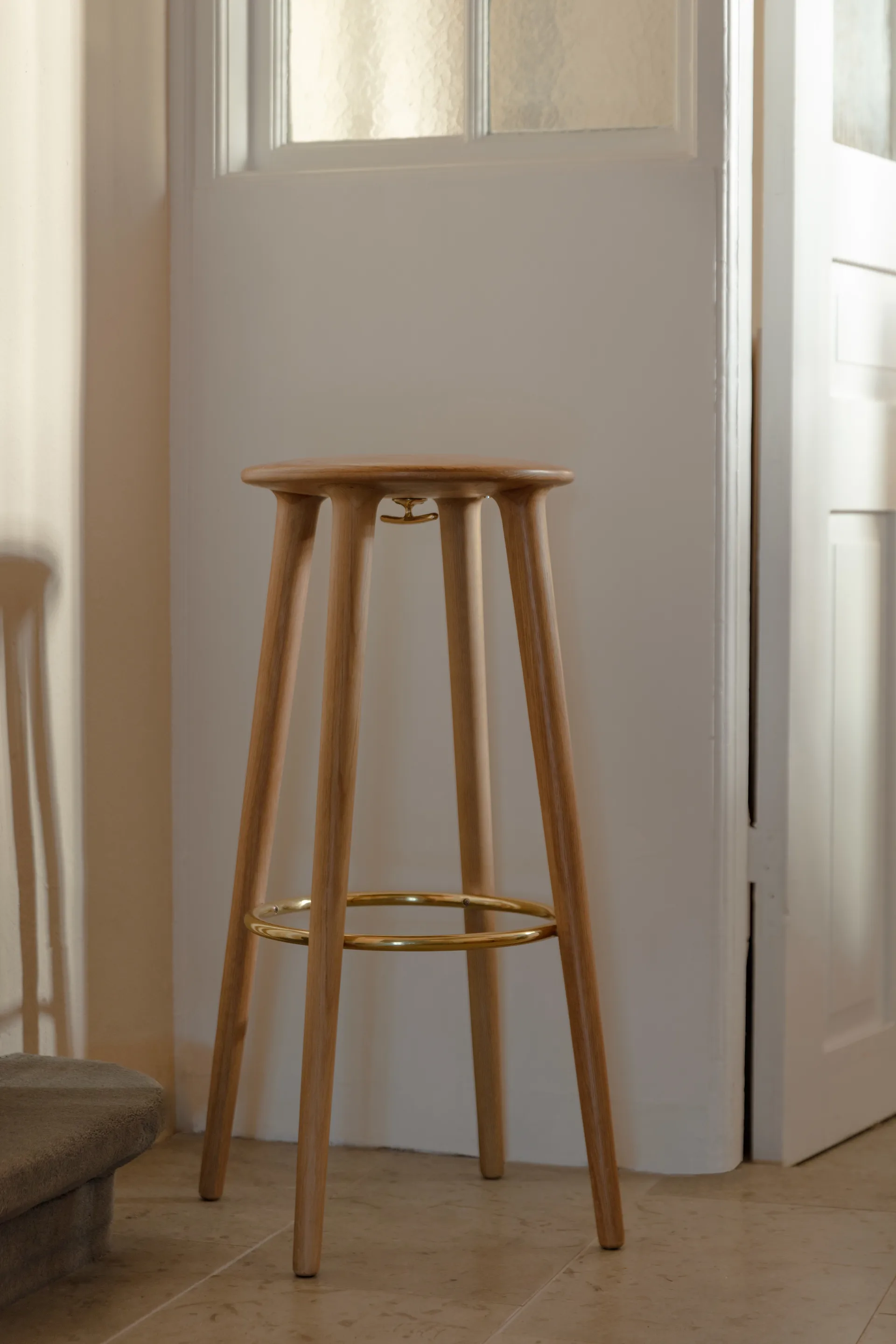 The Socialite bar stool 77.7 cm, Oak Umage
