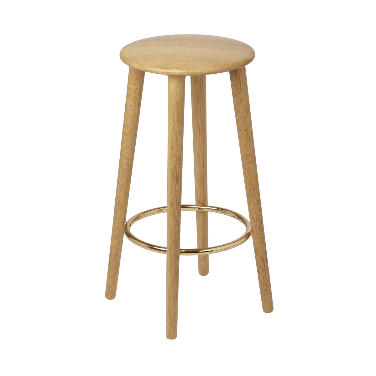Umage The Socialite Counter bar stool 67.5 cm Oak | Scandinavian Design | Bar stools | Brown