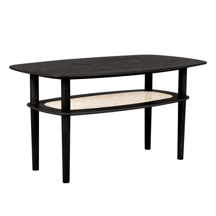 Together Sleek Rectangle coffee table 60x100 cm - Black oak - Umage