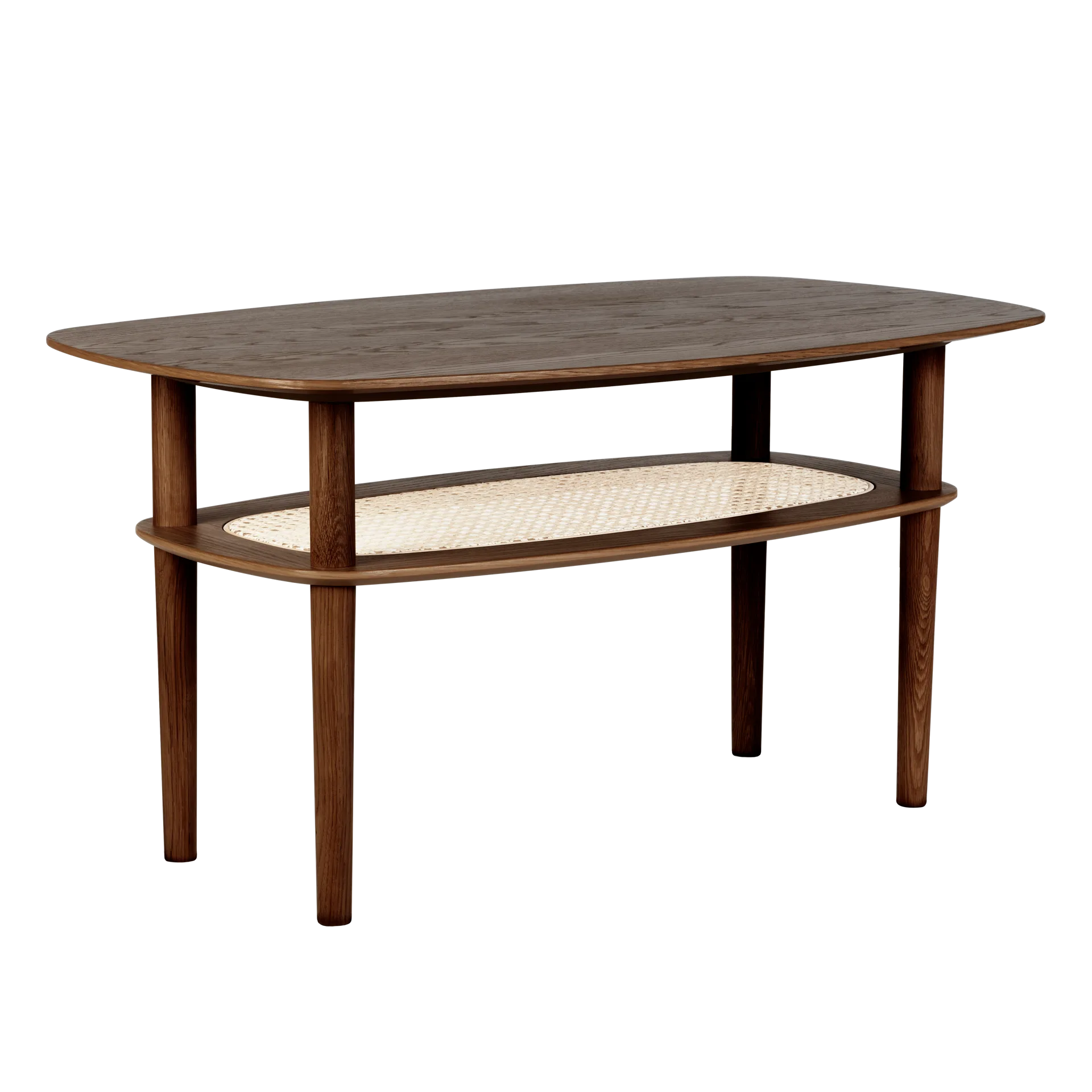Together Sleek Rectangle coffee table 60x100 cm, Dark oak Umage