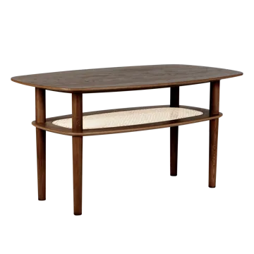 Together Sleek Rectangle coffee table 60x100 cm - Dark oak - Umage