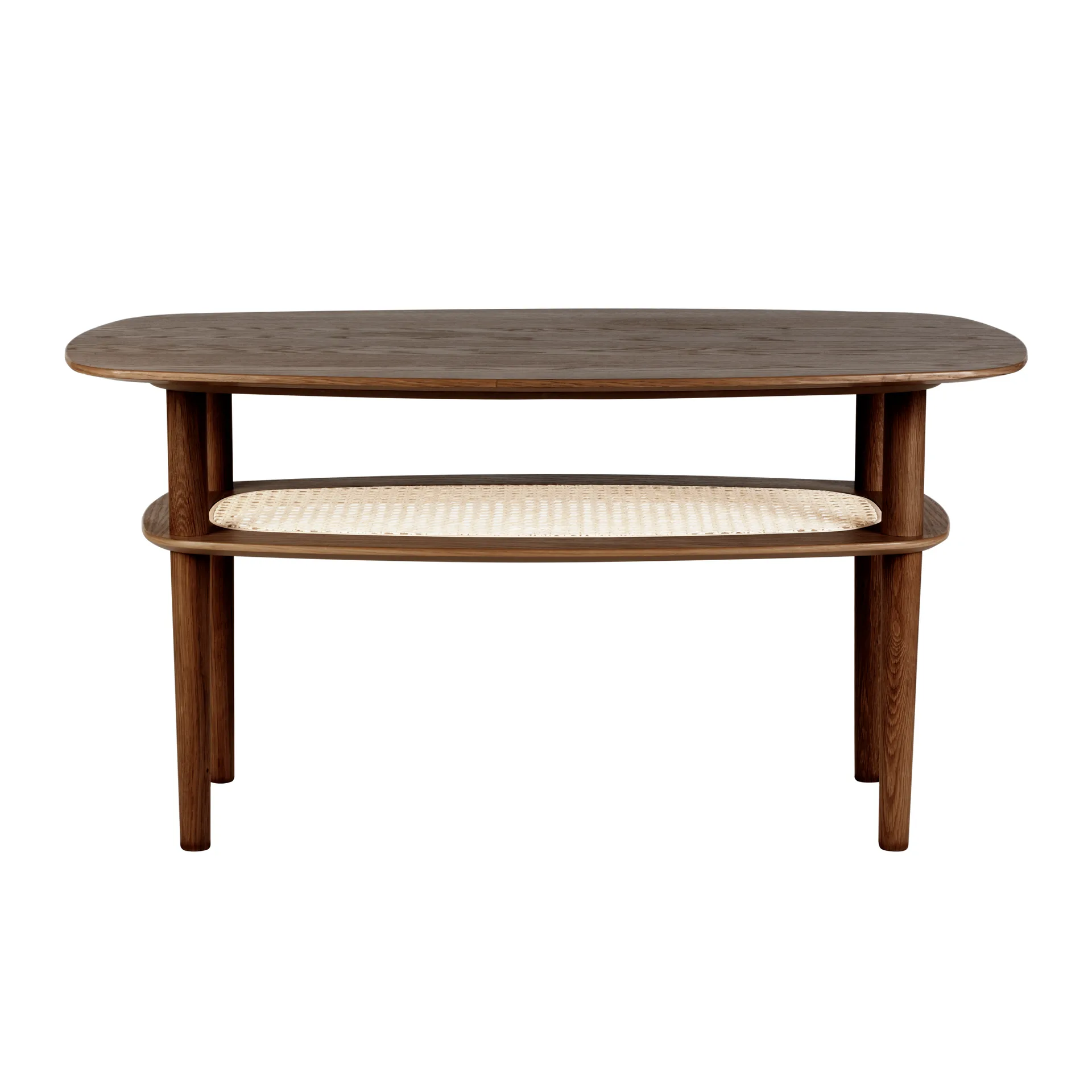 Together Sleek Rectangle coffee table 60x100 cm, Dark oak Umage