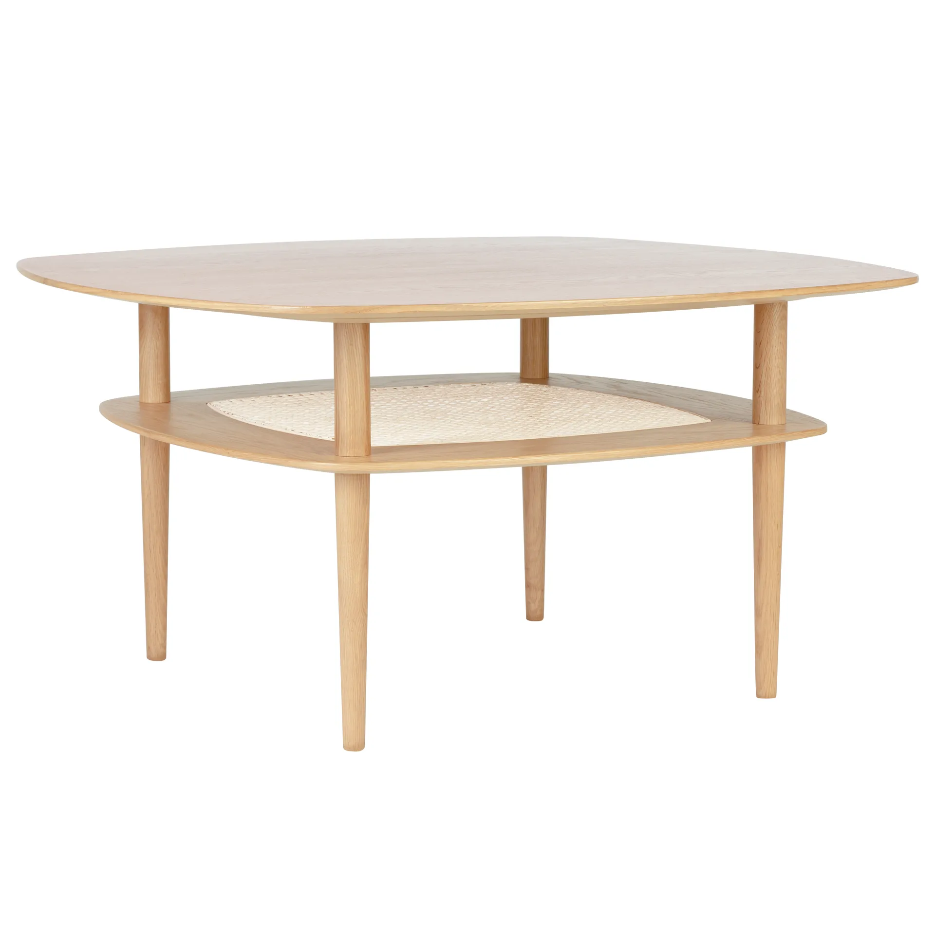 Together Smooth Square coffee table 100x100 cm, Oak Umage