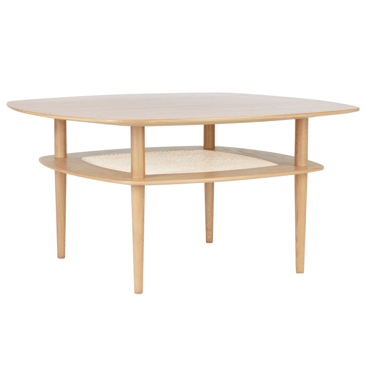 Together Smooth Square coffee table 100x100 cm - Oak - Umage