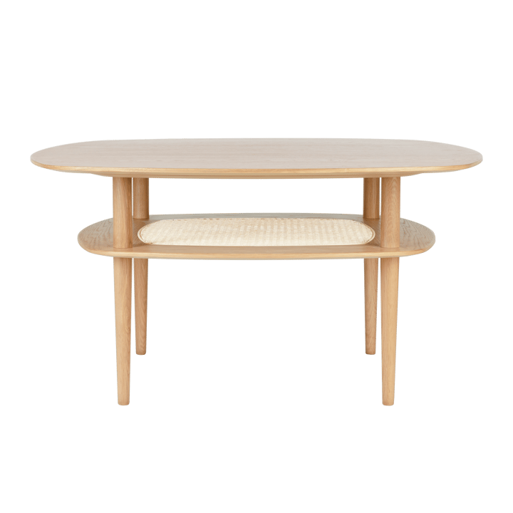 Together Smooth Square coffee table 100x100 cm - Oak - Umage