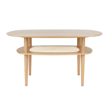 Together Smooth Square coffee table 100x100 cm - Oak - Umage