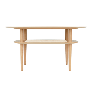 Together Smooth Square coffee table 100x100 cm - Oak - Umage