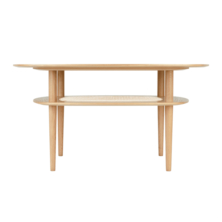 Together Smooth Square coffee table 100x100 cm - Oak - Umage