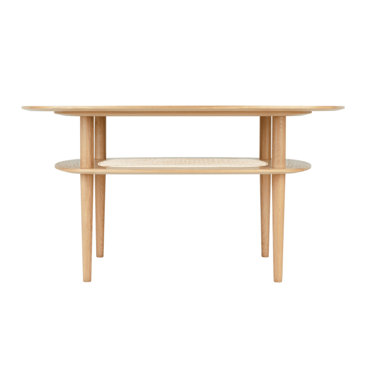 Together Smooth Square coffee table 100x100 cm - Oak - Umage