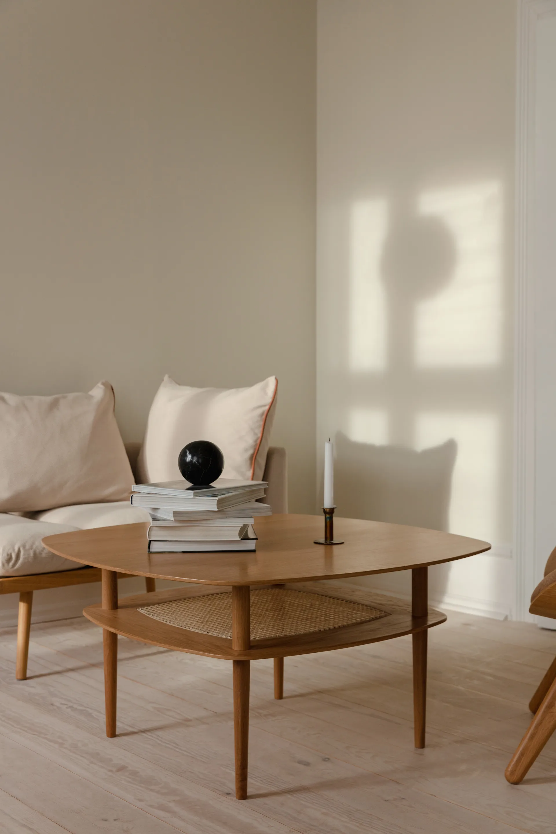 Together Smooth Square coffee table 100x100 cm, Oak Umage