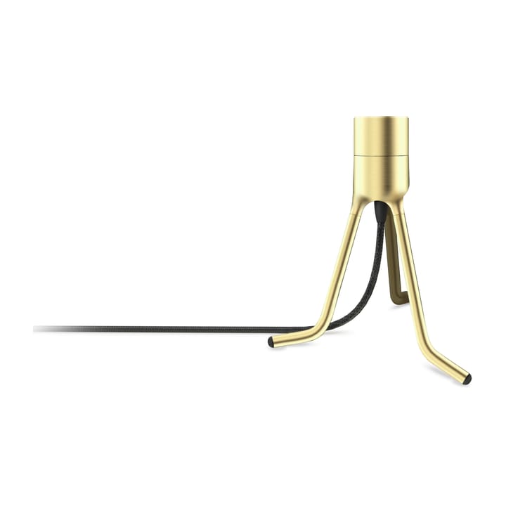 Tripod base lamp stand - Brushed brass - Umage