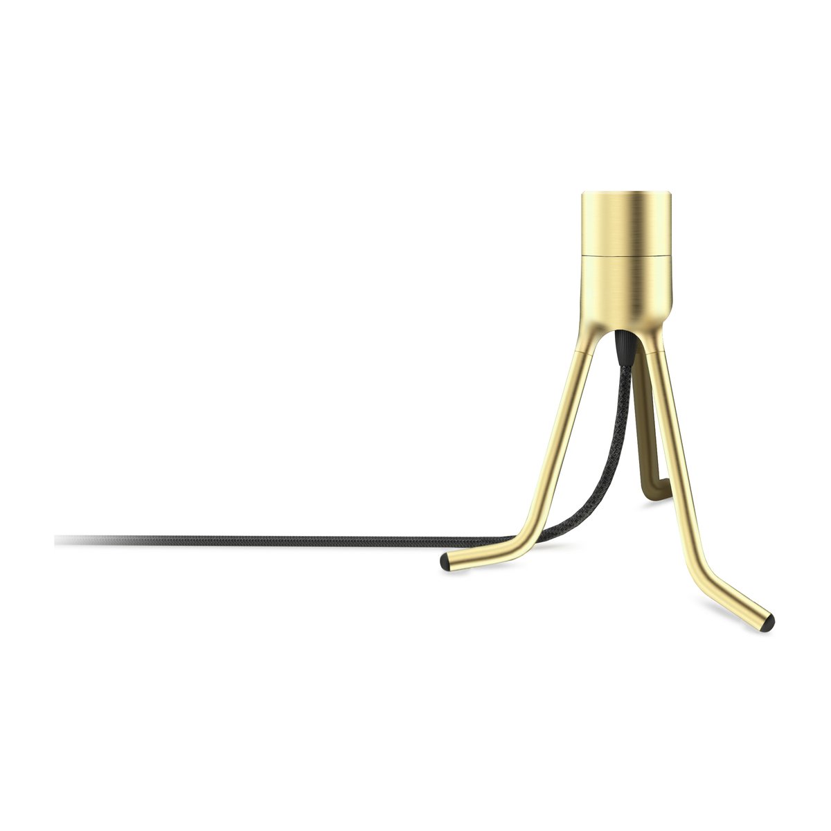 Umage Tripod base lamp stand Brushed brass | Scandinavian Design | Lamp bases | Gold-coloured