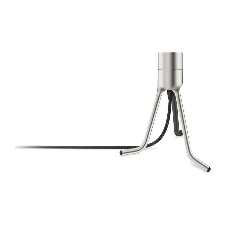 Tripod base lamp stand - Brushed steel - Umage