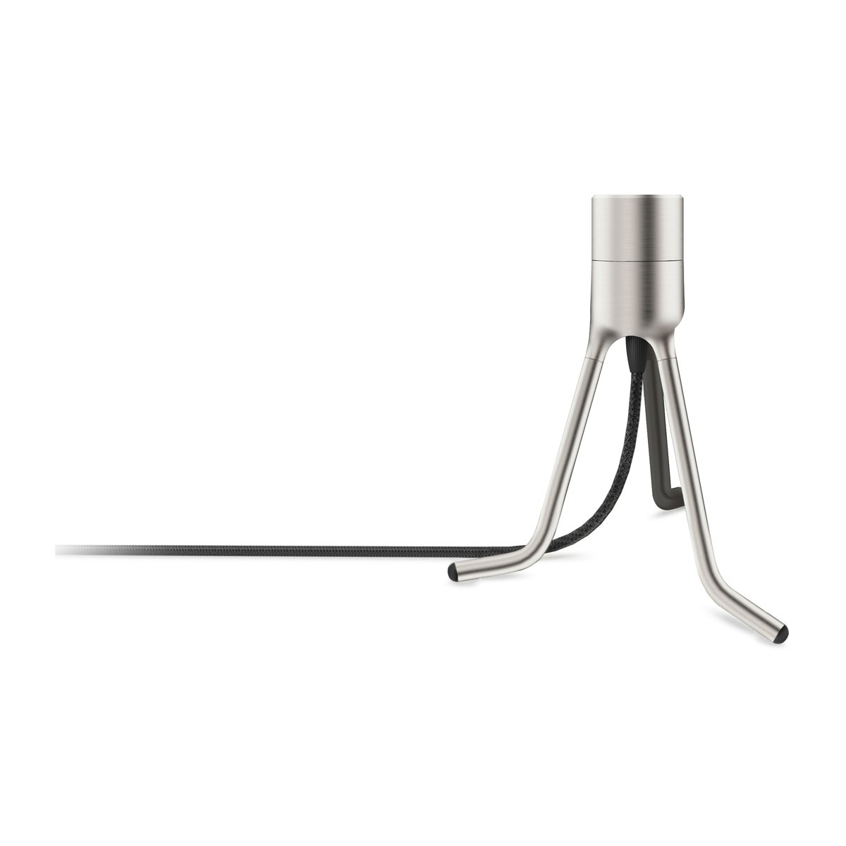 Umage Tripod base lamp stand Brushed steel | Scandinavian Design | Lamp bases | Silver-coloured