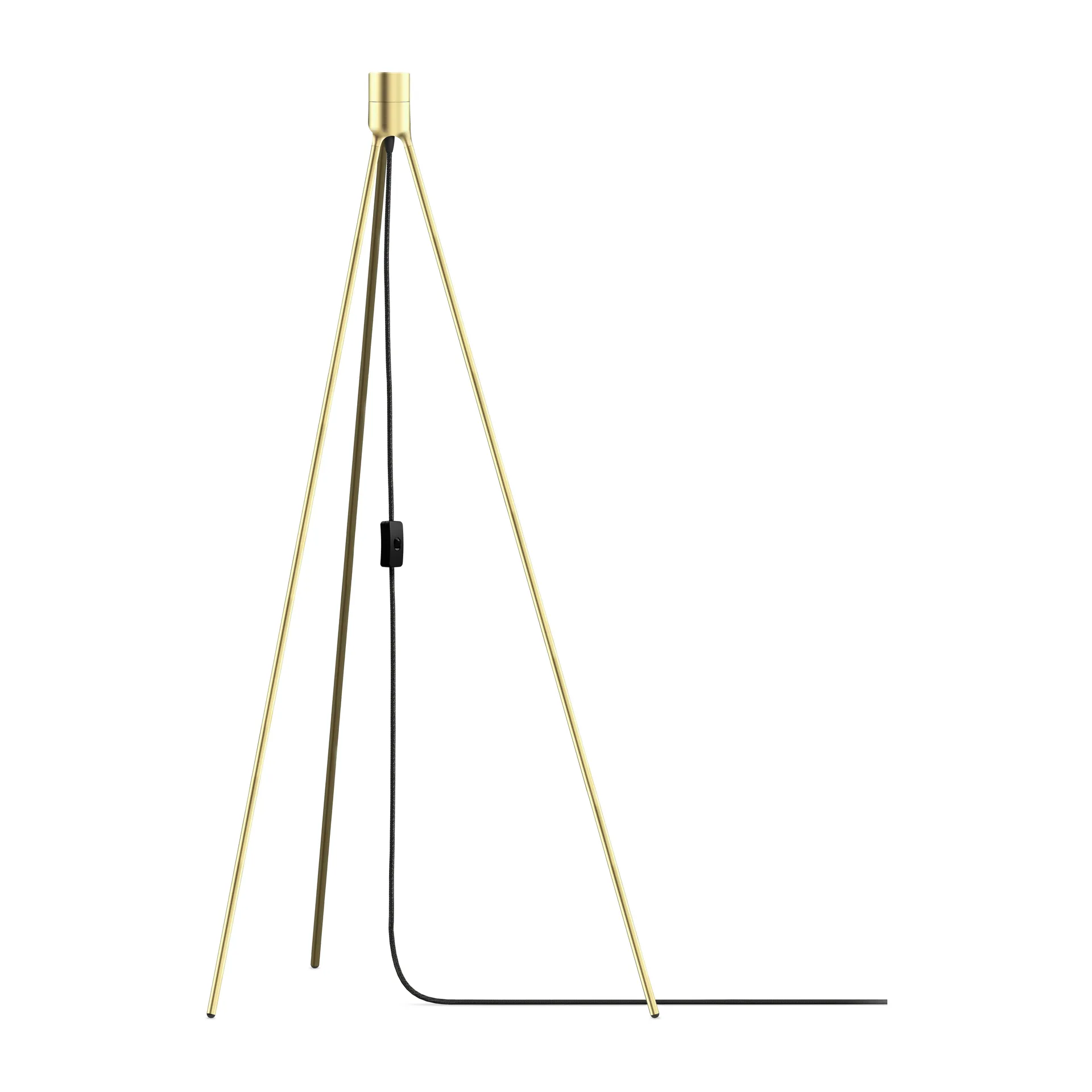 Tripod lamp stand floor, Brushed bronze Umage