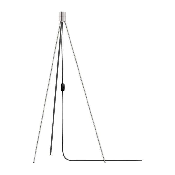 Tripod lamp stand floor - Brushed steel - Umage