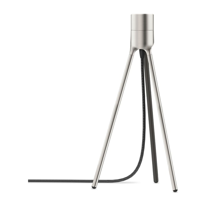 Tripod lamp stand table - Brushed steel - Umage