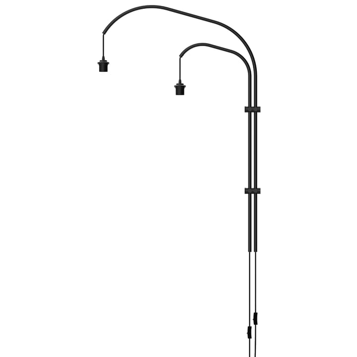 Willow double wall hanger for lamp - black - Umage