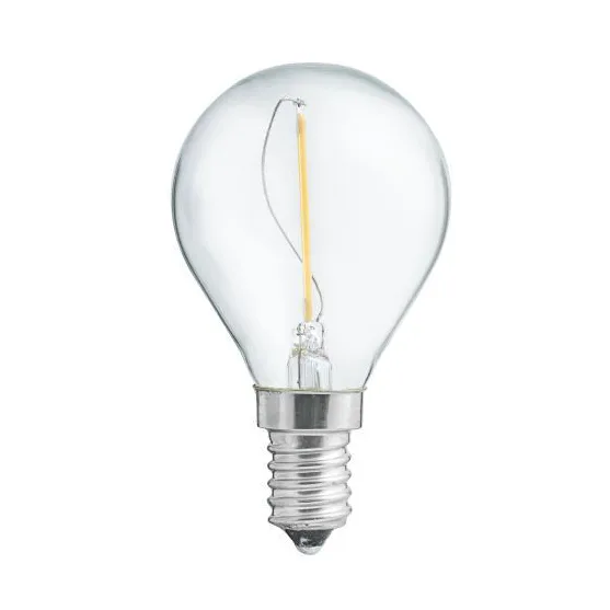 Unison E14 LED filament 1 W 7,8 cm | Scandinavian Design | Light bulbs | Transparent