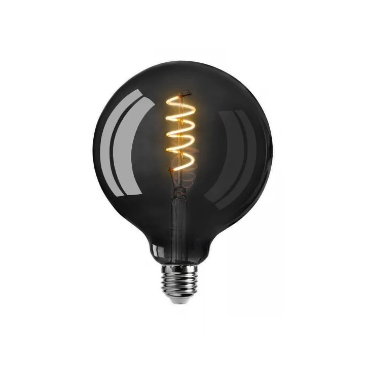 Unison Memory Nero E27 125 4W 2200K Globe | Scandinavian Design | Light bulbs | Black