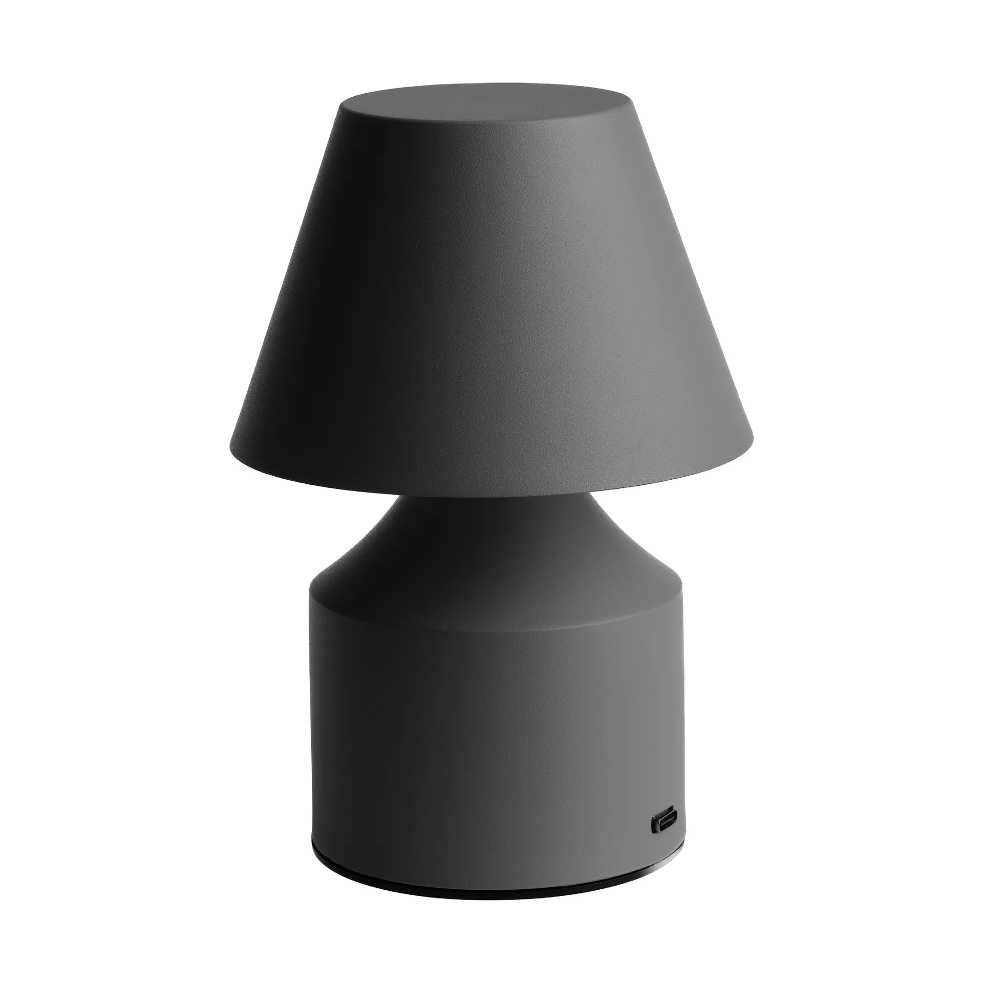 No cable portable table lamp, Graphite, Ø11x16.3 cm Unison