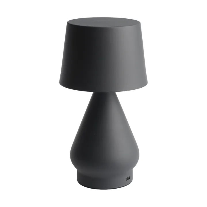 No cable portable table lamp - Graphite, Ø12.3x23.5 cm - Unison