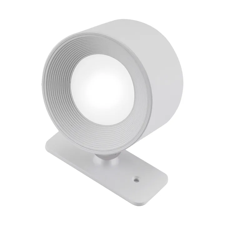 No Cable rechargeable wall lamp - White, Ø8x4.5 cm - Unison